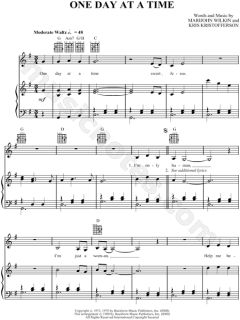 Download sheet music for Kris Kristofferson. Choose from sheet music 