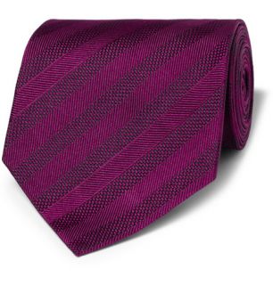 Paul Smith  Striped Woven Silk Tie  MR PORTER