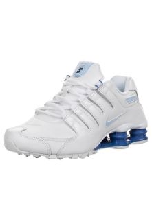 Nike Sportswear NIKE SHOX NZ   Sneakers laag   white/ice blue soar 