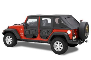 Bestop Element Doors   Bestop Lower & Upper Jeep Door Kits with 