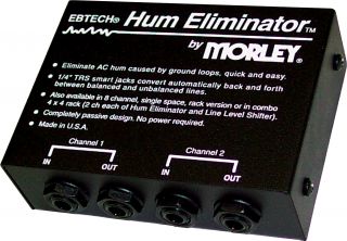 EBTech HE2 2 Channel Hum Eliminator at zZounds