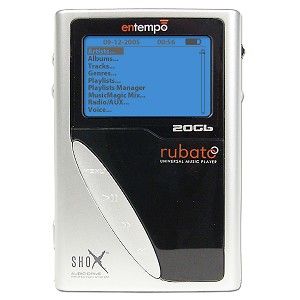 Entempo Rubato 20GB /FM Tuner/Voice Recorder HDD Jukebox RUBATO 20