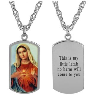 Ss Virgin Mary Pendant   918347, Necklaces at Sportsmans Guide 