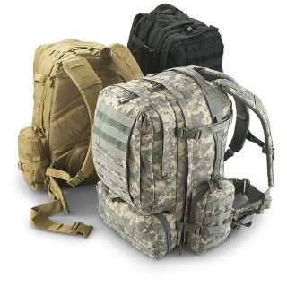 Military Surplus   Style 3   Day Assault Pack   561518, Tactical Packs 