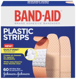 Band Aid Comfort Flex Adhesive Bandages Plastic 60ct Family Pack