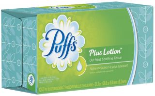 Puffs Plus Lotion Facial Tissues 124 ct   