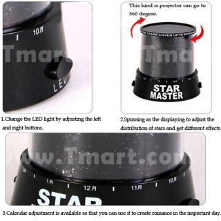 Colourful Stars Cosmos Laser Projector   Tmart