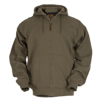 Thermal   Lined Hooded Sweatshirt, By Berne Apparel   547175 