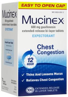Mucinex Expectorant Bi Layer Tabs   