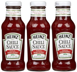Heinz Chili Sauce, 12 oz, 3 Pack   
