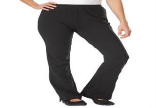 Plus Size Tall pants, yoga bootcut knit with slim fit  Plus Size Tall 
