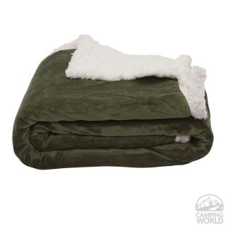 Sherpa Throws   Green   Northpoint Trading Inc 71698 OLIVE   Sheets 