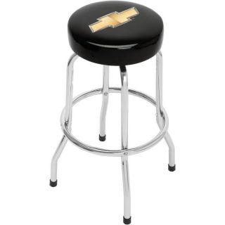 Chevrolet Bowtie Padded Bar Stools at Brookstone—Buy Now