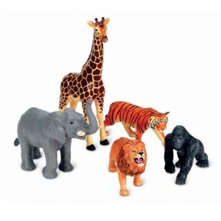 Jumbo Realistic Jungle Animal Toys at Brookstone—Buy Now