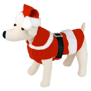 Santa Suit For Dogs Pet Toy   1800PetMeds