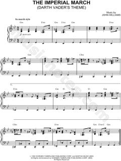  sheet music for Star Wars Episode II Attack of the Clones 
