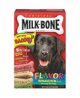 Milk Bone® Flavor Snacks® Biscuits for Large Dogs, 24 oz. Box 