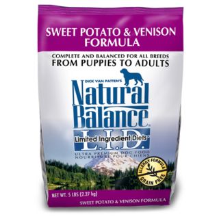 Natural Balance L.I.D. Limited Ingredient Diets Sweet Potato & Venison 
