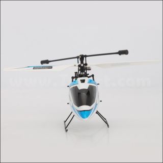 New Wltoys V911 4CH 2.4GHz Mini RC Helicopter BNF Blue and White 