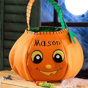 Pumpkin Pal Embroidered Trick or Treat Bag   On Sale Today