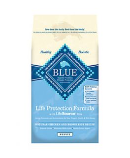 BLUE™ Life Protection Formula Puppy Dog Food, Chicken & Brown Rice 