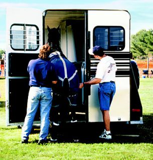 Knowing how to transport your horse safely using a horse trailer is 