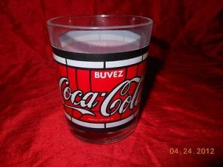   DRINKâ COCA COLAÂ® COKE GLASS MARQUE DEPOSE MADE IN FRANCE