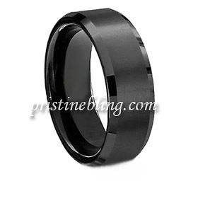 14k Gold Tungsten Carbide Wedding Band Ring Mens Jewelry Classic 8mm 