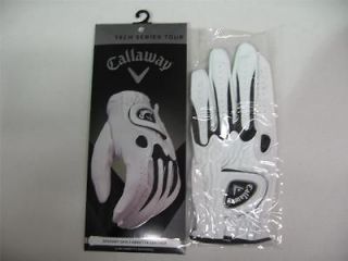 New Callaway TECH SERIES TOUR LH Cadet Golf Gloves  6 Pack