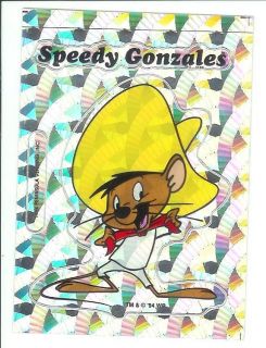 Speedy Gonzales Looney Tunes Vintage Sticker Decal Rare