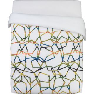 paperclip bed linens   full/queen paperclip duvet cover
