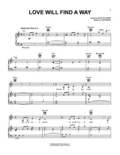 Look inside Love Will Find A Way   Sheet Music Plus