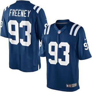 Mens Nike Indianapolis Colts Dwight Freeney Limited Team Color Jersey 