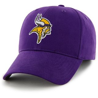 Youth 47 Brand Minnesota Vikings Basic Logo Structured Adjustable Hat 