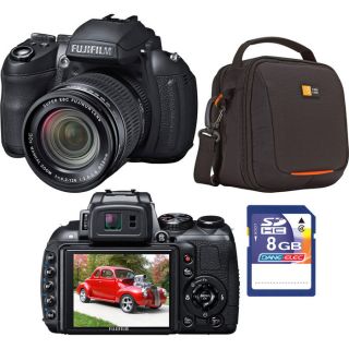 Fujifilm FinePix HS30EXR with Case and 8GB Memory Card—Buy Now