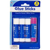 Home Arts & Crafts Glues & Adhesives Jot Glue Sticks, 4 ct. Packs
