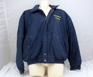 Mens Wearguard Navy Blue Georgetown Crossing Jacket Size XL Pre Owned