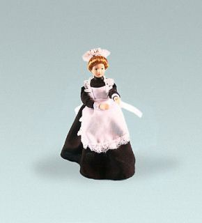 Dollhouse Miniature Porcelain Maid Doll #WCPD118