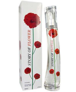 Story of Flower Red Ladies Women Perfume Eau De Parfum Spray Gift 50ml 