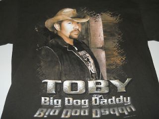 TOBY KEITH BIG DOG DADDY concert tour ADULT M rare WOW