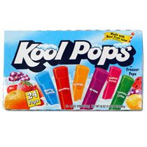 Home Kitchen & Tableware Candy & Gum Kool Pops Freezer Pops, 24 ct 