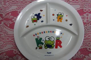 Sanrio Keroppi Childrens Divided Plates (3) pcs.
