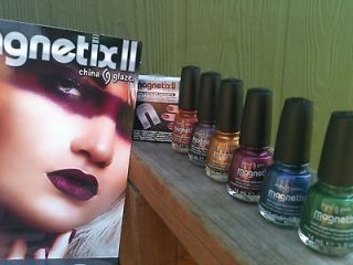 China glaze magnetix 2 new collection magnet magnetic 6 different you 