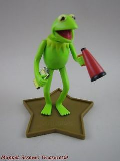 Muppets KERMIT FROG PVC FIGURE with Stand 3.5 Jack in the Box Premium 