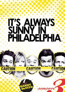 Its Always Sunny in Philadelphia   Seasons 3 DVD, 2008, 3 Disc Set 