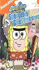 Spongebob Squarepants   Spongebob Goes Prehistoric VHS, 2004