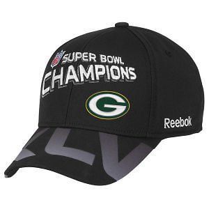 Green Bay Packers Super Bowl XLV Champions Hat Cap