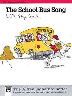 Look inside The School Bus Song   Sheet Music Plus