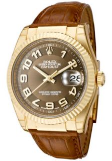 Rolex 116138 BRAB Watches,Mens Datejust Automatic Brown Dial Brown 