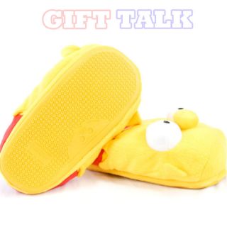 The Simsons Bart Simpson Slippers, Bart Simson Face Indoor Slippers 